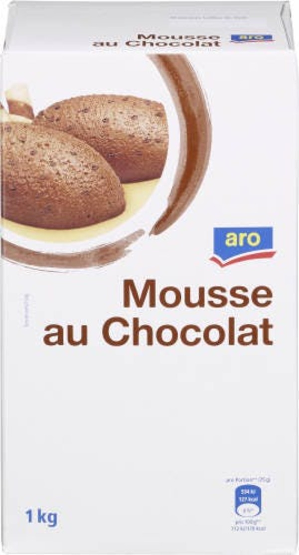 Bild 1 von aro Mousse Au Chocolat Dessertcremepulver mit Raspelschokolade (1 Kg)