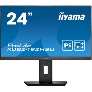 iiyama ProLite XUB2492HSU-B5 60,5cm (23,8") FHD IPS Monitor VGA/HDMI/DP Pivot
