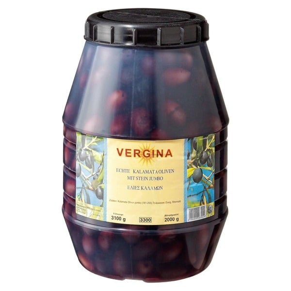 Bild 1 von Vergina Kalamata Oliven mit Stein (3,1 kg)