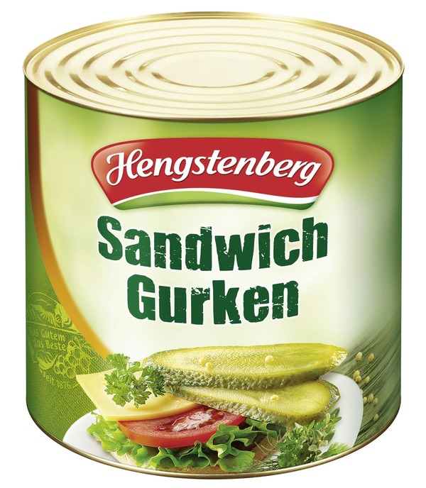 Bild 1 von Hengstenberg Sandwichgurken (2,45 kg)