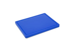 METRO Professional Schneidebrett, GN 1/2, hochdichtes Polyethylen (HDPE), 32.5 x 26.5 x 2 cm, blau