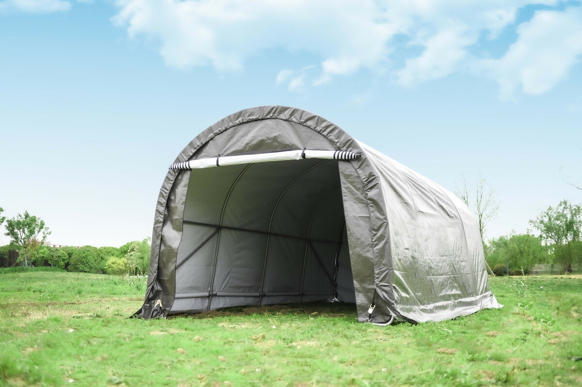 Bild 3 von Green Yard Folien Gerätehaus/-Garage - ca. 300x600x240cm