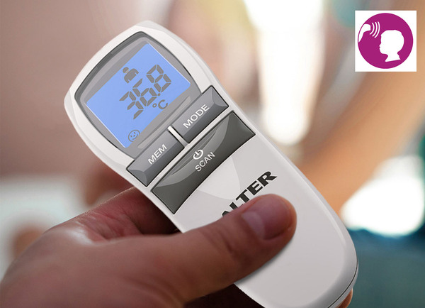 Bild 1 von Salter Infrarot-Fieberthermometer mit LCD-Display