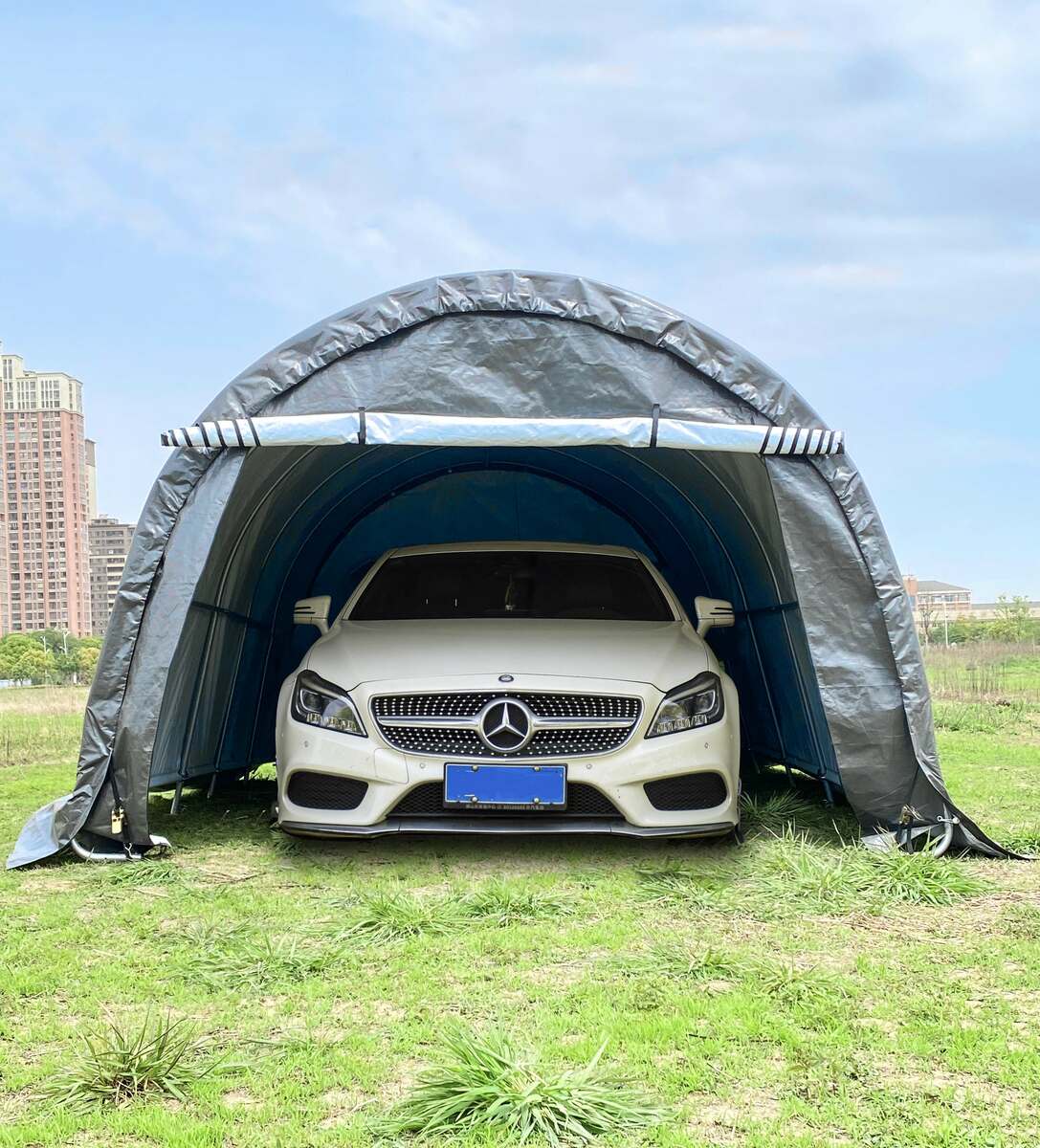 Bild 2 von Green Yard Folien Gerätehaus/-Garage - ca. 360x610x240cm