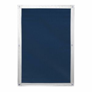 Lichtblick Dachfenster Sonnenschutz Haftfix, ohne Bohren, Verdunkelung, Blau, 47 cm x 96,9 cm (B x L