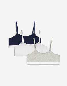 Kinder Bustier - 3er-Pack