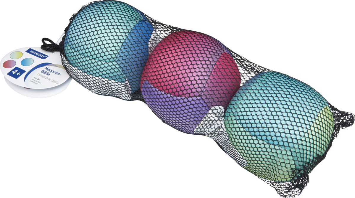 Bild 1 von IDEENWELT Neoprenbälle, 3er Set