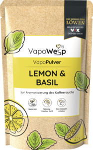 VapoWesp Pulver Lemon & Basil