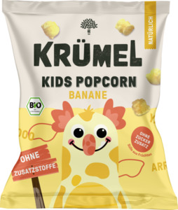 Krümel Bio Kids Popcorn Banane