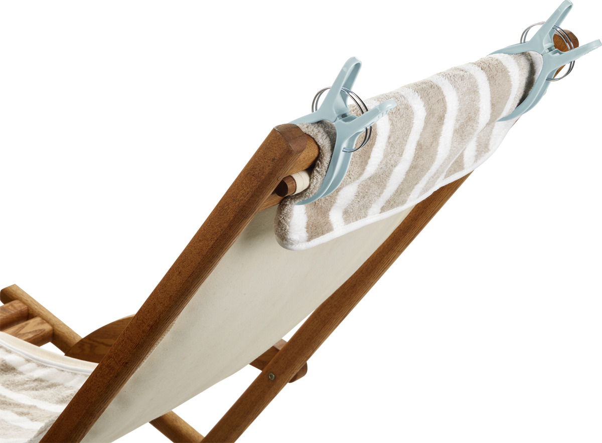 Bild 3 von IDEENWELT Handtuchclips, 4er-Set blau