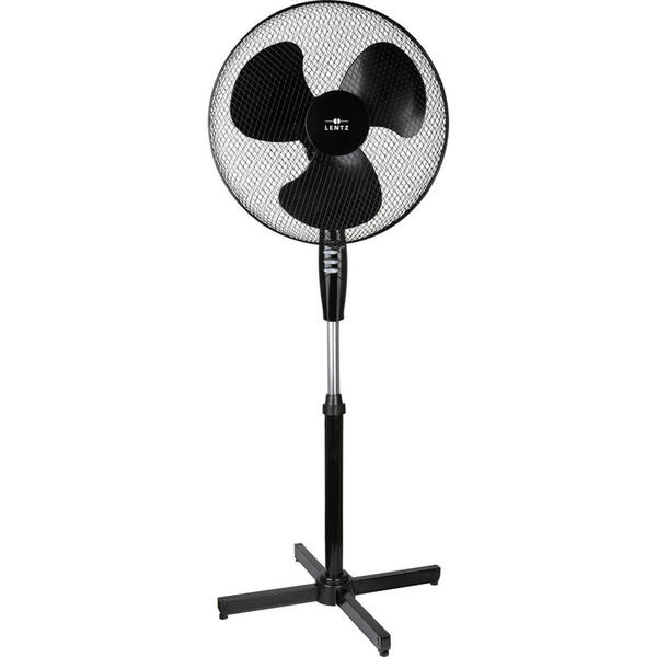 Bild 1 von LENTZ Standventilator 80030 schwarz Kunststoff D: ca. 40 cm