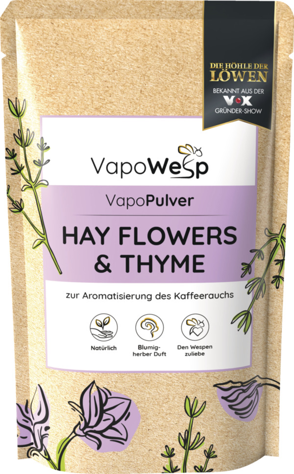 Bild 1 von VapoWesp Pulver Hay Flowers & Thyme