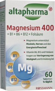 altapharma Magnesium 400 5.54 EUR/100 g