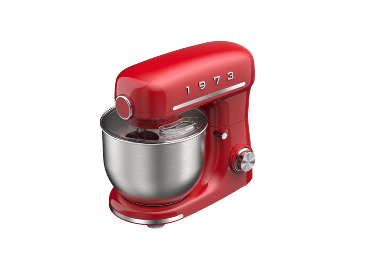 SILVERCREST® KITCHEN TOOLS Küchenmaschine Chrom Retro 1973 »SKML 600 A1 ...
