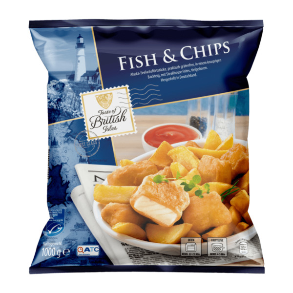 Bild 1 von TASTE OF BRITISH ISLES Fish & Chips