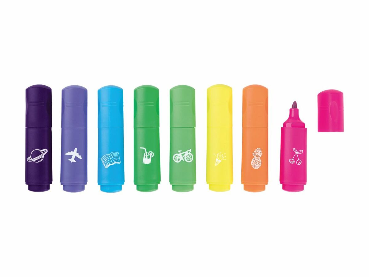 Bild 2 von UNITED OFFICE® 8 Mini-Textmarker