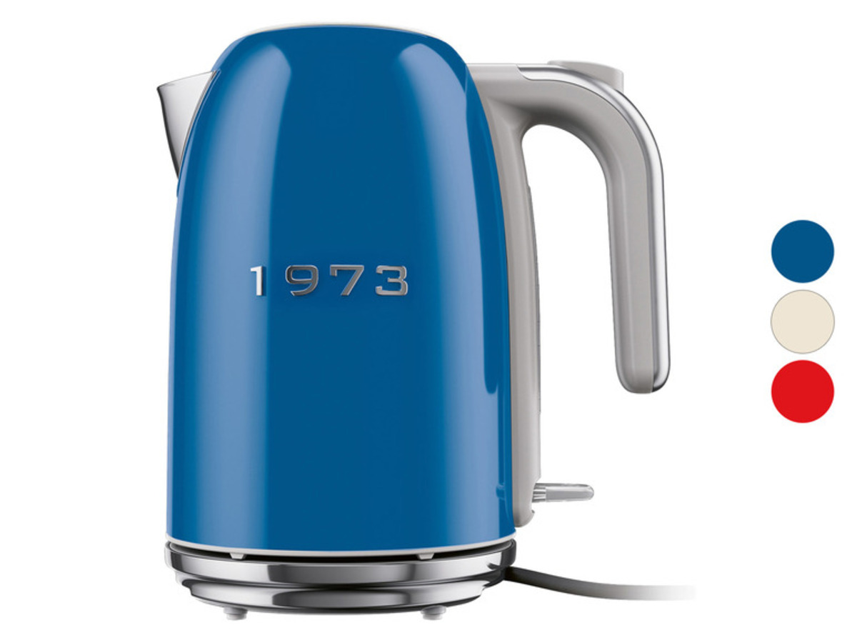 Bild 1 von SILVERCREST® KITCHEN TOOLS Wasserkocher Chrom Retro 1973 »SWKR 3100 A1«