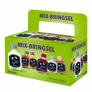 Kleiner Feigling Mix-Bringsel 15,0 - 20,0 % vol 0,02 Liter, 12er Pack - Inhalt: 2 Flaschen