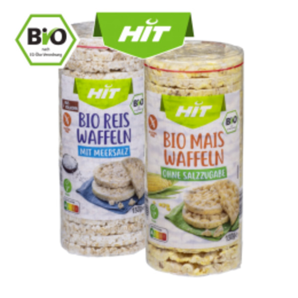 Bild 1 von HIT Bio Reis-/ Maiswaffeln