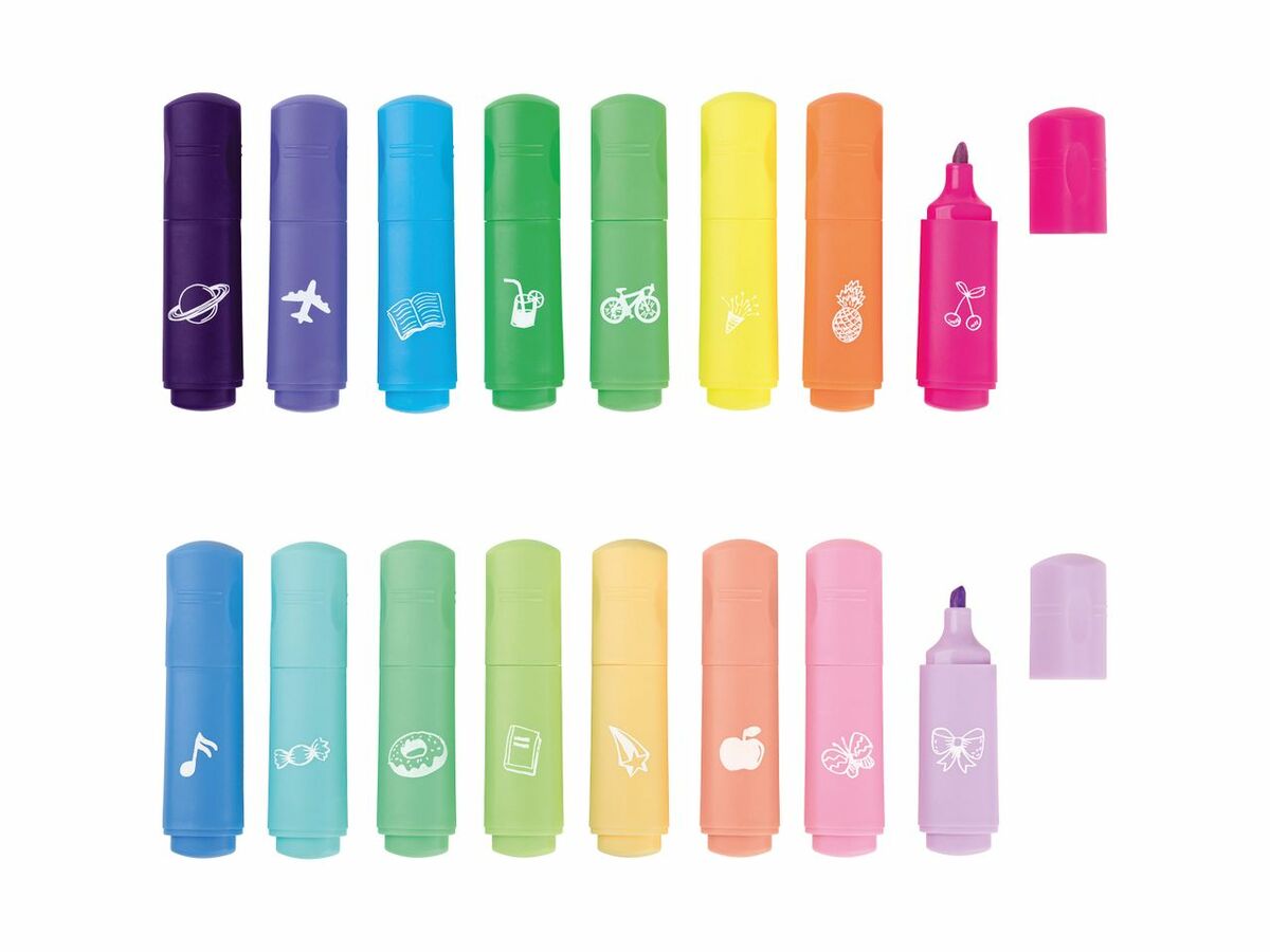 Bild 1 von UNITED OFFICE® 8 Mini-Textmarker