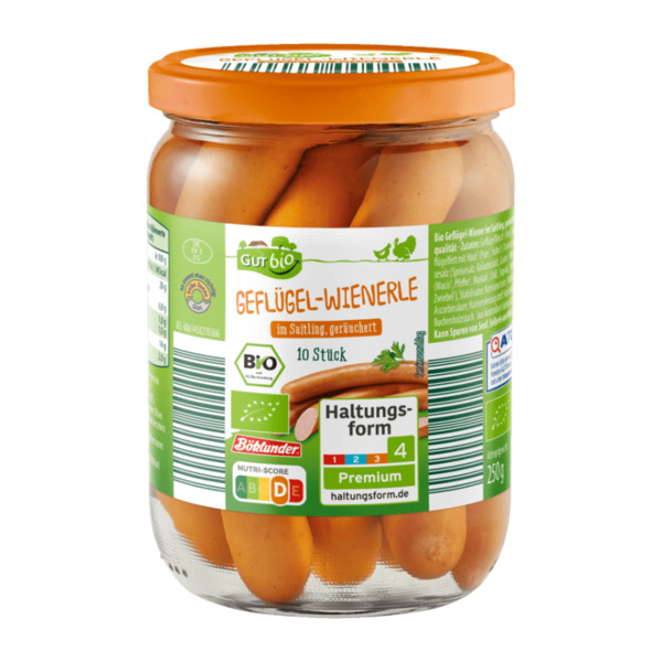 GUT BIO Bio-Wienerle von ALDI Nord ansehen!