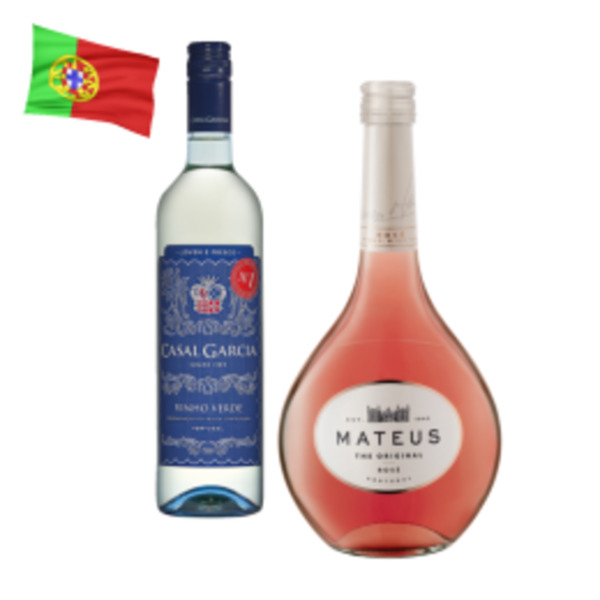 Bild 1 von Mateus Rosé, Casal Garcia oder Antonio Lopes Vinho Verde