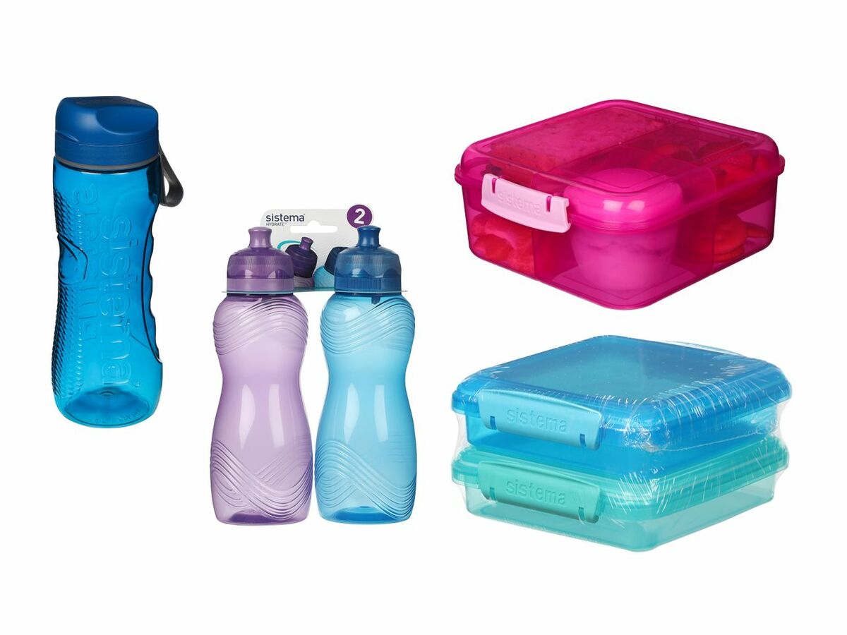 Bild 1 von SISTEMA Trinkflasche/Frischhaltebox