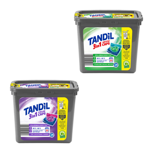 Bild 1 von TANDIL Waschmittel 3-in-1-Caps²