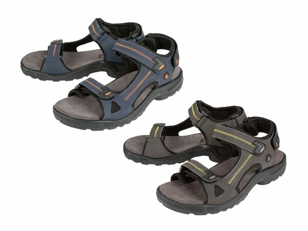 Bild 1 von CRIVIT Herren Leder-Trekkingsandalen