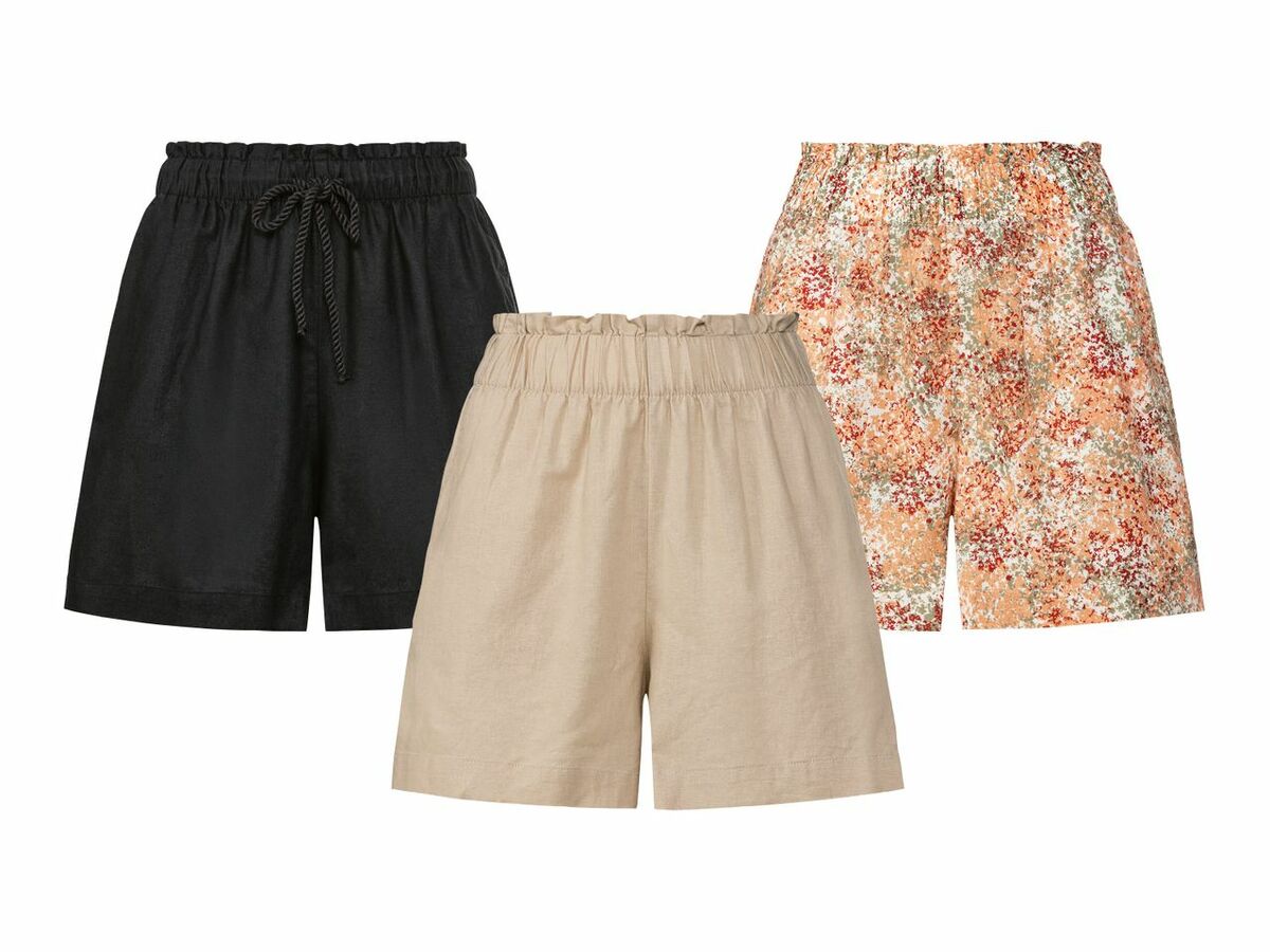 Bild 1 von esmara® Damen Leinenshorts