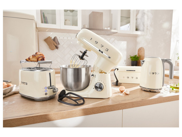 Bild 2 von SILVERCREST® KITCHEN TOOLS Küchenmaschine Chrom Retro 1973 »SKML 600 A1«