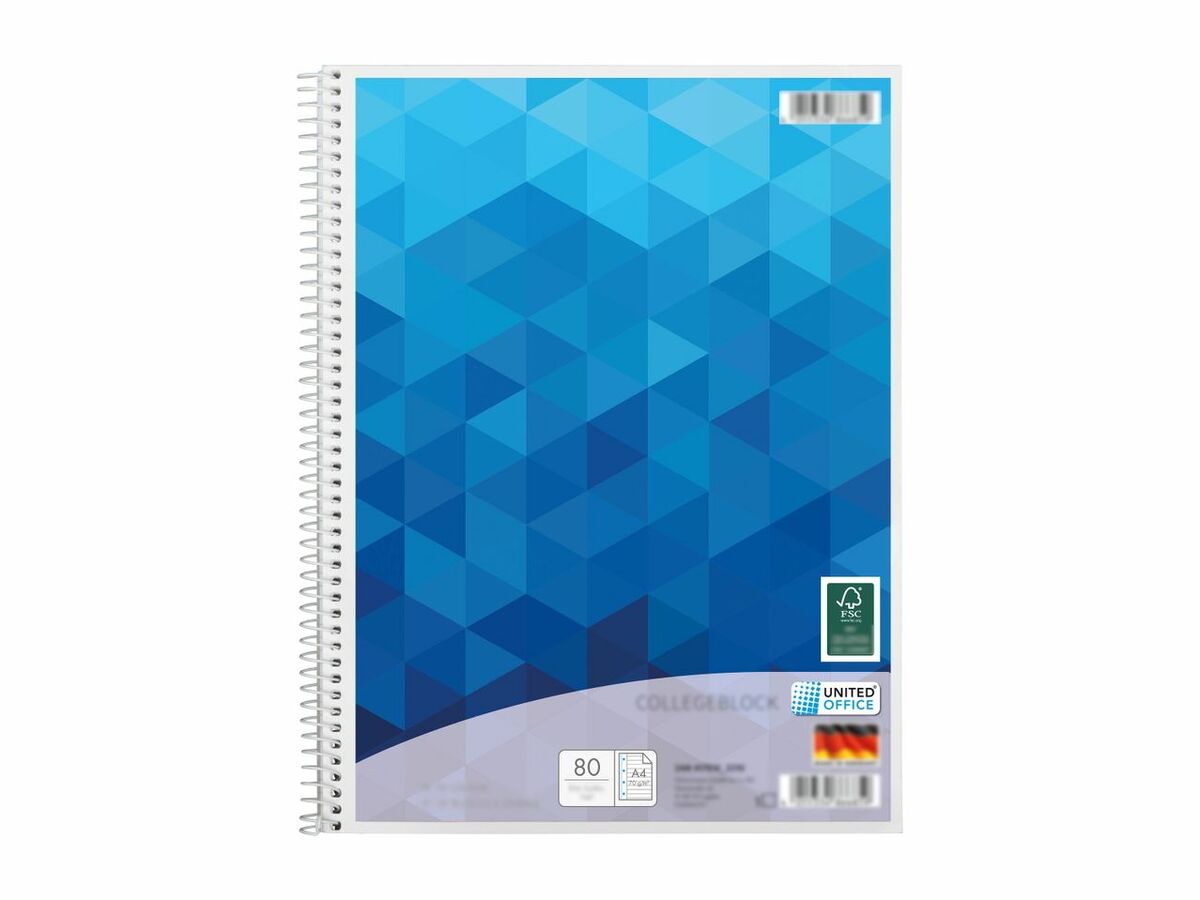Bild 1 von UNITED OFFICE® Collegeblock, liniert