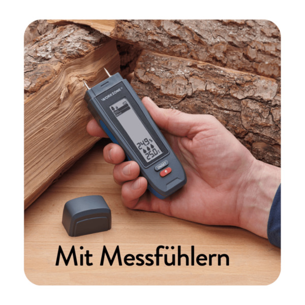 Bild 4 von WORKZONE Bau- und Holzfeuchtemessgerät GT-FM-06 / Infrarot-Thermometer GT-IFT-02