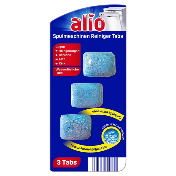 Bild 1 von ALIO Spülmaschinen-Reiniger-Tabs 60 g