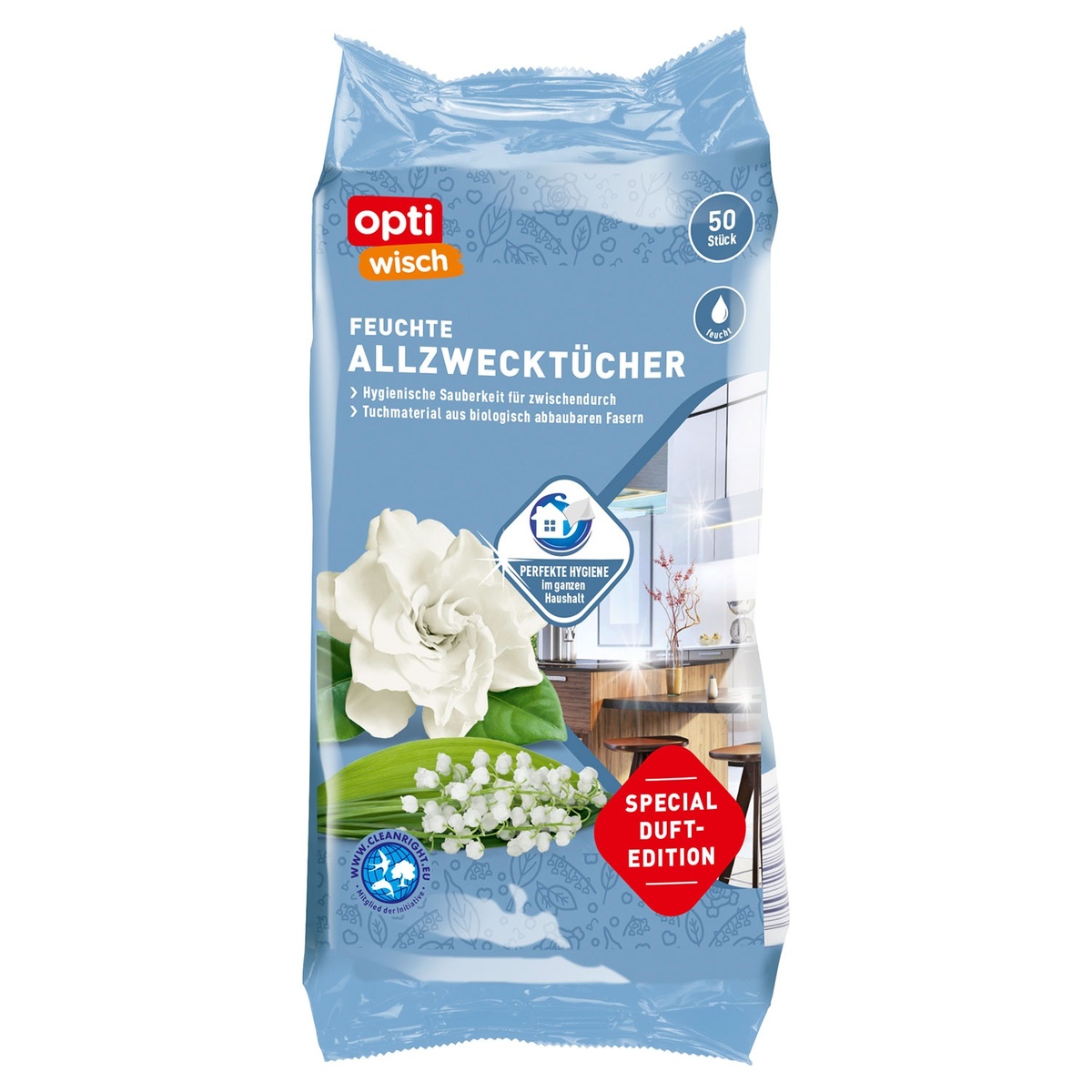 Bild 1 von OPTIWISCH Feuchte Allzwecktücher