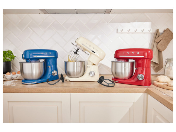 Bild 2 von SILVERCREST® KITCHEN TOOLS Küchenmaschine Chrom Retro 1973 »SKML 600 A1«