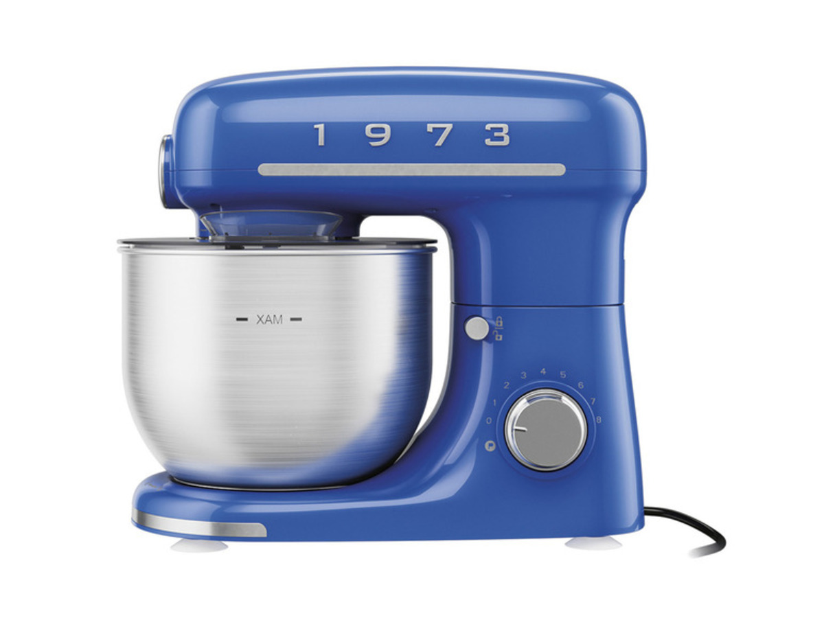 Bild 1 von SILVERCREST® KITCHEN TOOLS Küchenmaschine Chrom Retro 1973 »SKML 600 A1«