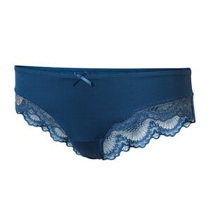 SYLVIE MEIS 
                                            Damen Sommer Slips 2er Set, Brazilian, navy, S