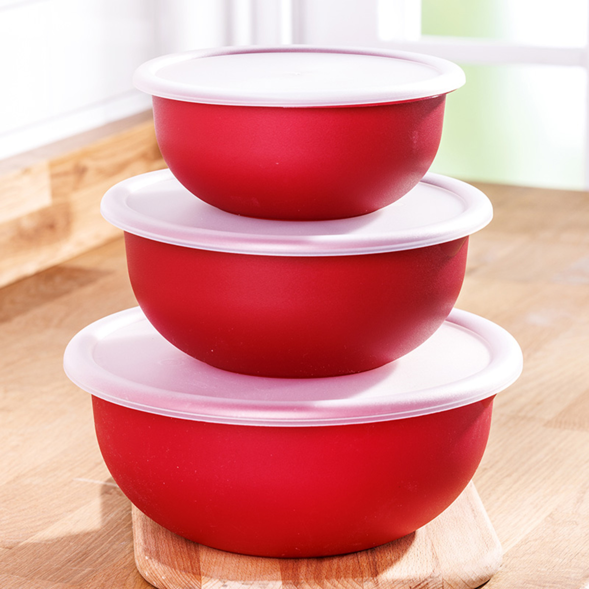 Bild 1 von Schüssel mit Deckel 3er-Set