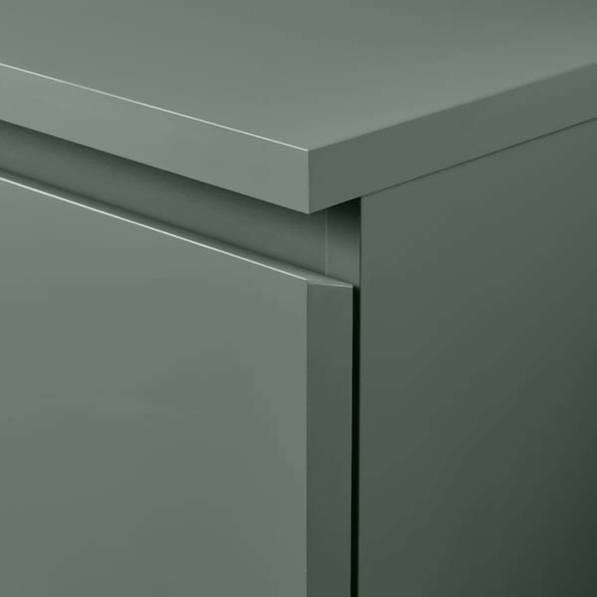 Bild 3 von MALM  Kommode mit 3 Schubladen, graugrün