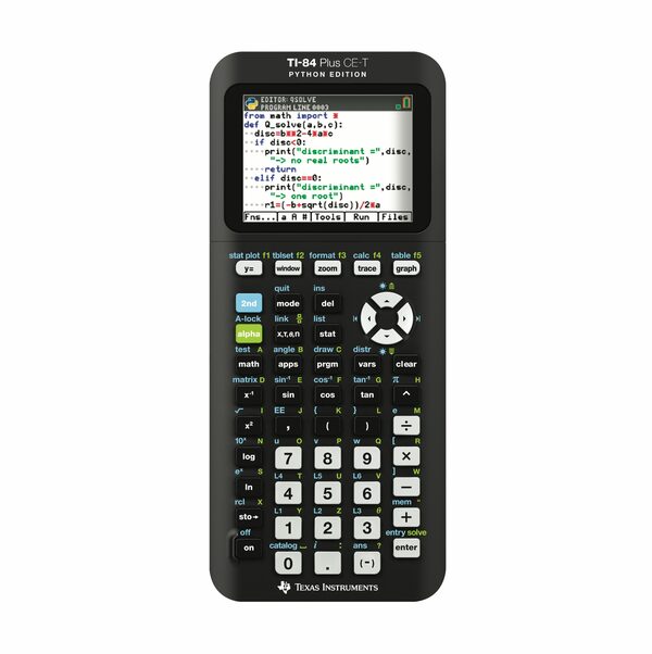 Bild 1 von Texas Instruments Taschenrechner TI-84 CEPY, TI-84 Plus CE-T Python Edition - Neue Version