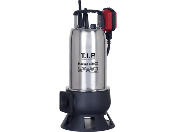 Bild 1 von T.I.P. Schmutzwassertauchpumpe Maxima 400 CX Fördermenge: 24.000 l/h, 950 W