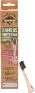 Outdoor Freakz Aufsteckbürsten universal Bambus