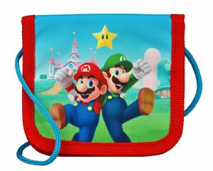UNDERCOVER Brustbeutel Super Mario Kinder Geldbeutel Portemonnaie Umhängetasche Brusttasche