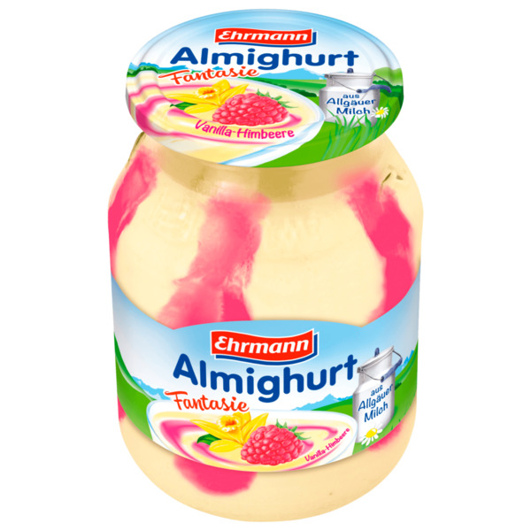 Bild 1 von Ehrmann Almighurt Fantasie Vanilla-Himbeere 500g