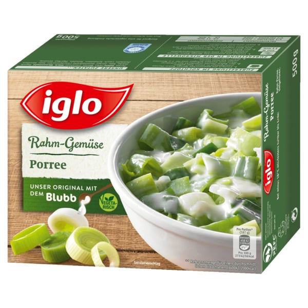 Bild 1 von Iglo Rahm-Gemüse Porree 500g