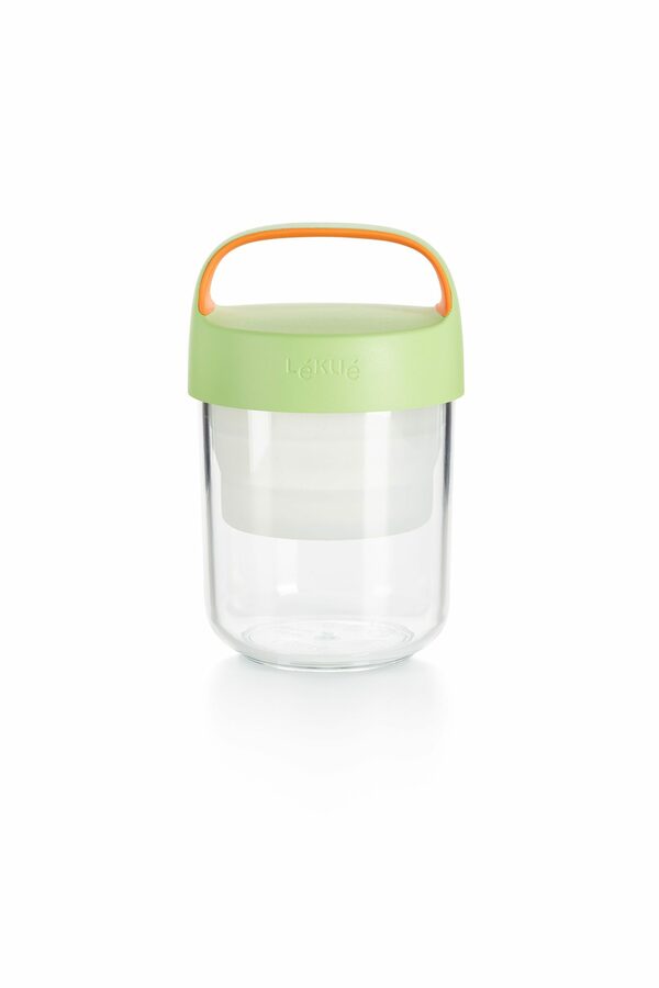 Bild 1 von LEKUE Lunchbox Jar to go400 ml, rosa, Tritan