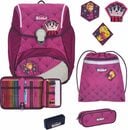 Bild 1 von Scout Schulranzen Alpha Exklusiv Safety Light - Princess (Set), mit LED-Licht & 3 Funny Snaps; enthält recyceltes Material