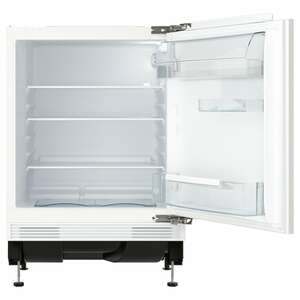 SMÅFRUSEN  Unterbaukühlschrank, IKEA 500 integriert/weiß