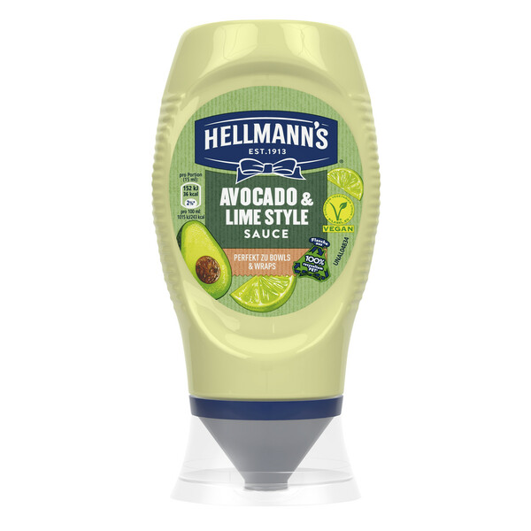 Bild 1 von Hellmann's Avocado & Lime Style Sauce 250ML
